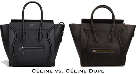 celine luggage tote dupe